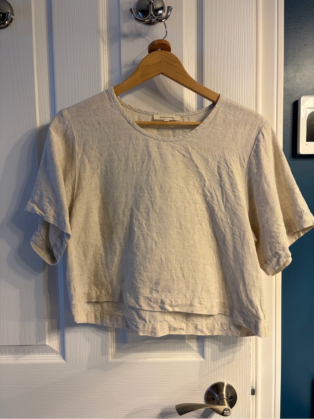 Gillian Stevens Aya linen tee - Picture 5 of 7